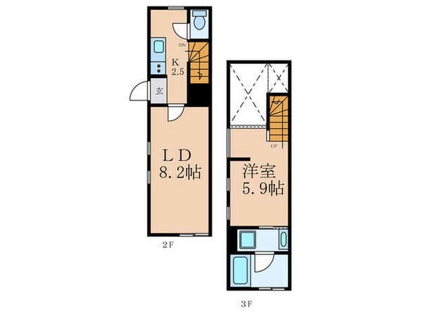 RIVENDELL　EBISUの物件間取画像